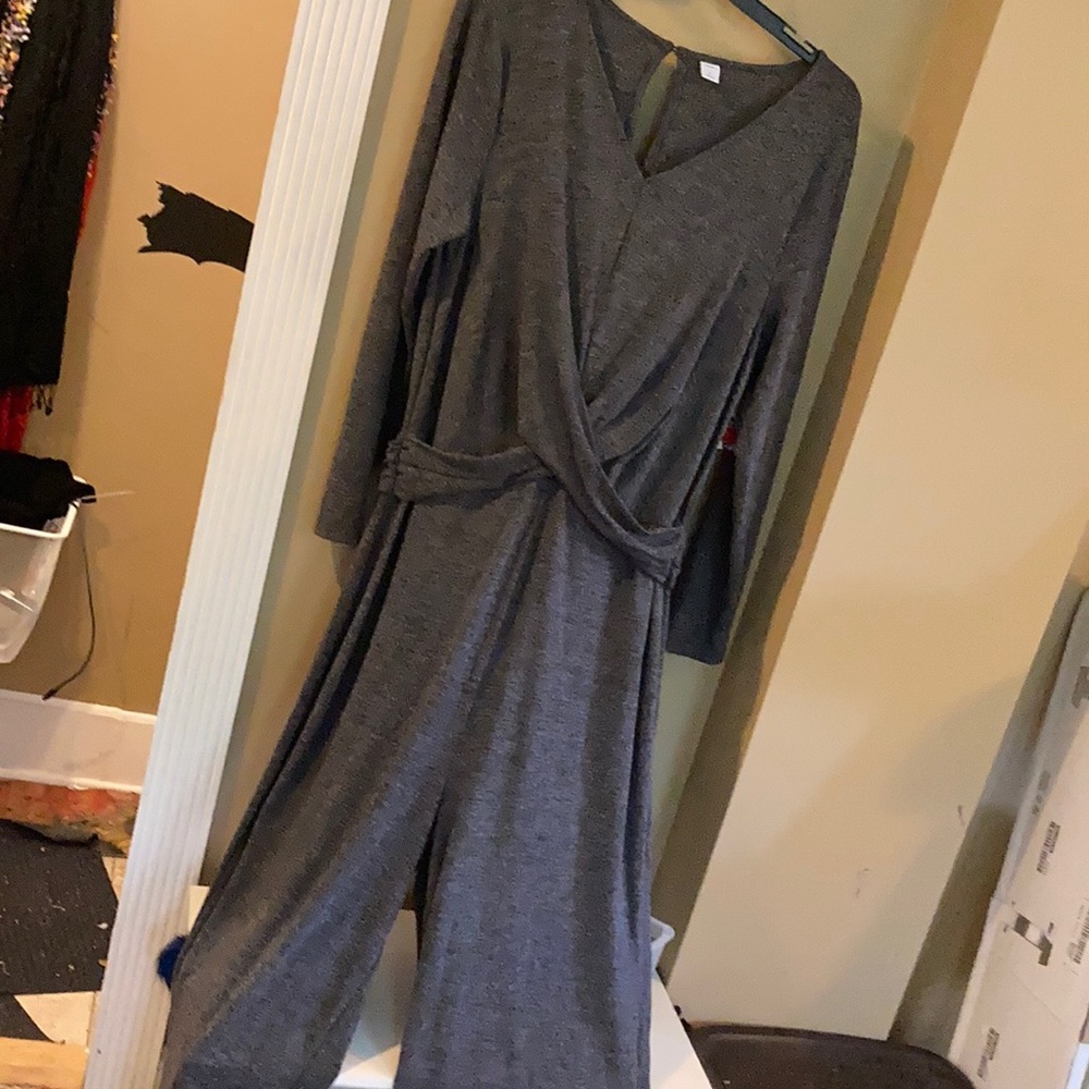 Gray jumpsuit NWT